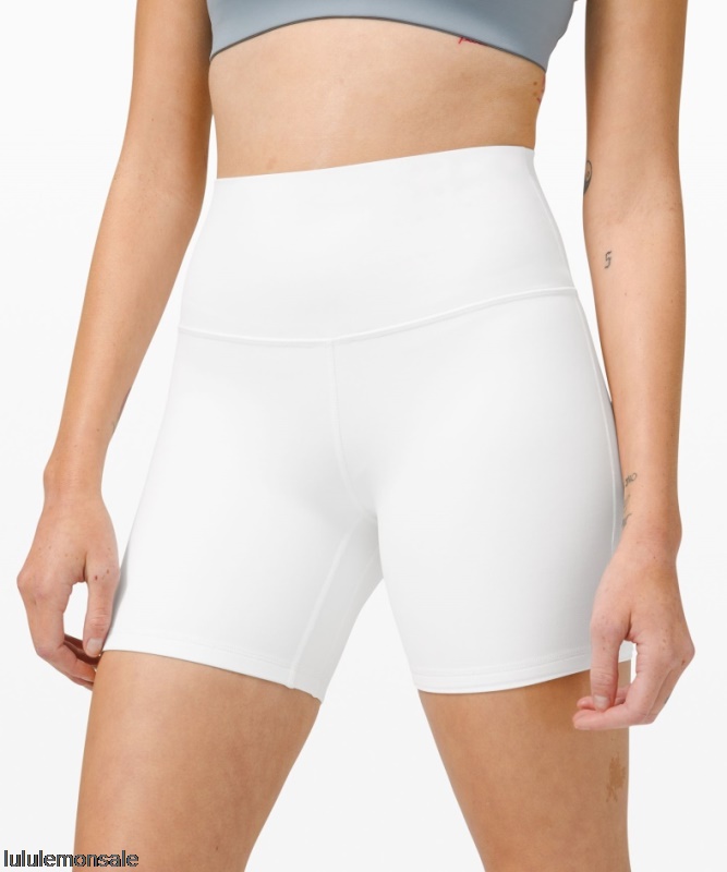 Lululemon Damen DELULU131 | Weiß Align Hochhaus Kurz 6